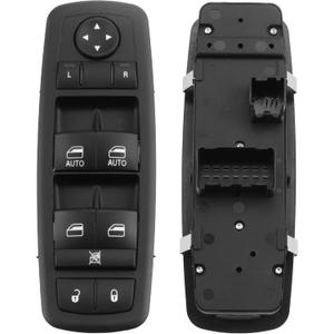 Dasbecan 68110871AA Driver Side Power Master Window Switch Compatible with 2012-2019 Dodge Grand Caravan 2012-2016 Chrysler Town & Country 3 Pins+ 0 Pin Replaces# 68298871AA