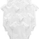 Simple Joys by Carter's Baby 8-Pack Short-Sleeve Bodysuit / size: 6-9month Height: 27 - 28.5 - Weight: 17 - 21lb