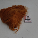 morvally Short Straight Ginger Bob Wig with Blunt Bangs Heat Resistant Hair Natural Looking Cosplay Costume Daily Wigs (14", 2735# Orange)
