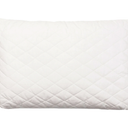 Martha Stewart Cotton Quilted Bed Pillow 2 Pack, Standard/Queen, Memory Foam Cluster