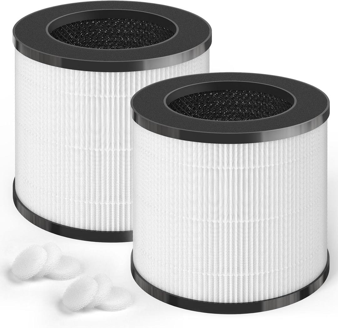 JAP230 Filter Replacement Compatible with STEALTH JAP230AC1 JAP230W JAP230B Air Cleaner Purifier, 3-in-1 Premium Filter with Activated Carbon, 2 pack