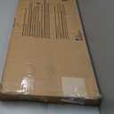 Ekena Millwork Lifetime Vinyl LP2S12X04700BL Standard Two Equal Panel Vinyls, Raised Panel Vinyl Shutters, w/Installation Shutter-Lok's & Matching Screws (Per Pair), 12"W x 47"H, Black