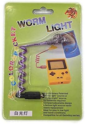 Worm Light Illumination LED Lamps for GBC GBP for Gameboy Color Gameboy Pocket Console Worm Light