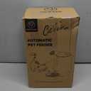 PAPIFEED Automatic Cat Feeder, App-Controlled WiFi Auto Food Dispenser with Dual Power Backup, Slow Feeding Mode, 3L Easy-Clean Feeder for Cats & Small Dogs (Black)