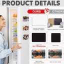 30PCS Sublimation Magnet Blanks 4x6 inch, DIY Refrigerator Magnet Personalized Sublimation Blanks Bulk Decorative Magnets for Home Fridge