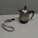 Farberware Electric Coffee Percolator, Stainless Steel Basket, Automatic Keep Warm, No-Drip Spout, 8 Cup