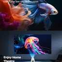 Magcubic Mini Projector with WiFi and Bluetooth, 4K Support Smart Portable Projector, Small Proyector with 200ANSl & AutoKeystone, 180 Rotation HY300Pro Video Proyector for Bedroom, Movie, Outdoor