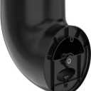 QUIDDITY Eave Mount Compatible with Ring Floodlight Camera Wired Pro/Plus, Blink Wired Floodlight Camera, Ring Plug in Mount, Wyze/Roku Floodlight Camera V2/Pro for Indoor Outdoor Use (Black)