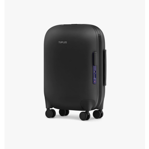 TUPLUS Suitcase ABS Hard Shell Luggage Hold Check in Travel Case with 4 Spinner Wheels,TIME CAPSULE COLLECTION