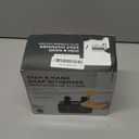 Kitchen Soap Dispenser Set, with Hand and Dish Soap, Sponge Caddy and Brush Holder 4-in-1 Kitchen Dual Soap Dispenser Set for Kitchen Sink, Bathroom - Black