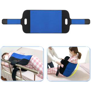 Patient Turning Device Belt For Bed Rails Elderly Adults Safety Hospital Beds For Home Use Transfer Belts For Lifting Seniors Multifunctional Turnover Bedridden Disability Prevention Bed Sore Aid Care (Blue)