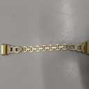 Wearlizer Compatible with Fitbit Fitbit Charge 6/Charge 5 Bands, Adjustable Premium Metal Straps Bling Bracelet Dressy Wristbands Cute Accessories Replacement Bands for Fitbit Fitbit Charge 6/Charge 5 Bands for Women (Soft Gold)