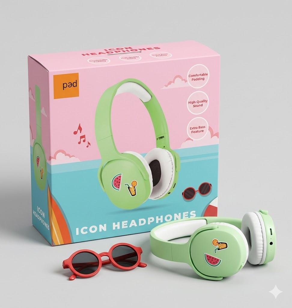 Icon Headphones 2 Pack