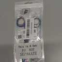 BBTO Hemostat Curved and Straight Hemostat Forceps Piercing Pliers Forceps, Stainless Steel Straight and Curved Pliers, Fishing Tweezer(Colorful,2 Pcs)