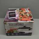 BLACK+DECKER 6-Cup Rice Cooker, RC506, 3-cup Uncooked Rice, Steaming Basket, Removable Non-Stick Bowl, One Touch