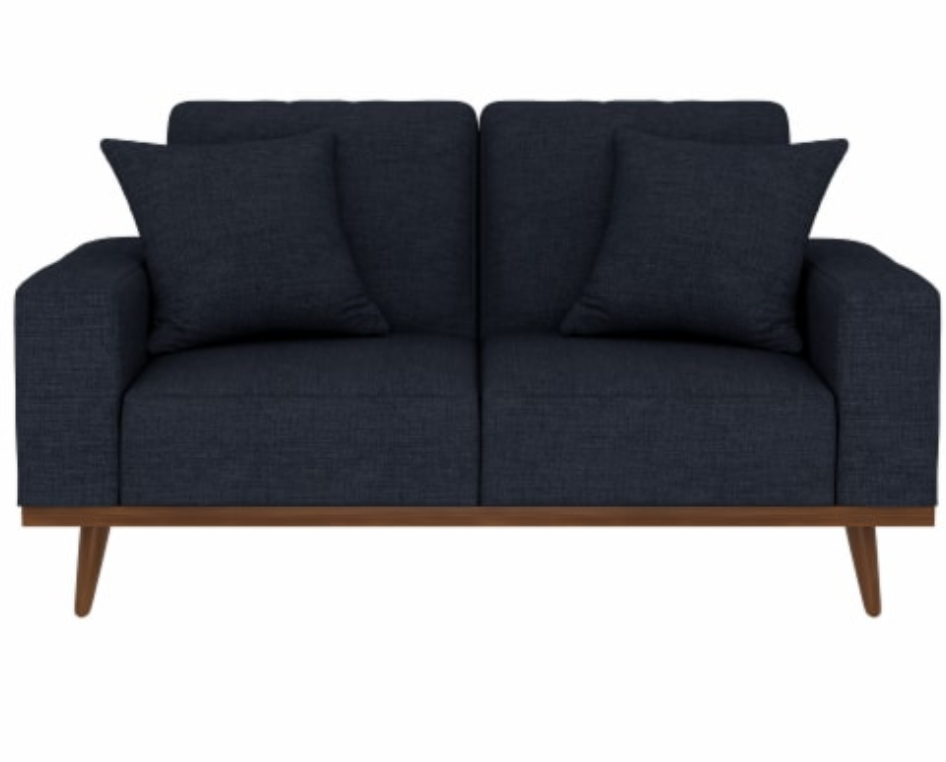 Emerald Home Furnishings Lakeview Presley loveseat - Navy Blue