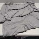 Ekouaer Lounge Sets for Women Comfy Ribbed Knit Pajamas Fall Long Sleeve Sleepwear 2 Piece Casual Loungewear, XL (Grey)