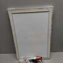 White Board for Wall, 12'' x 18.5'' Magnetic Dry Erase Board, Rustic
