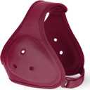 Wrestling Headgear for Kids Youth Soft Grappling Headgear Adjustable Wrestling Ear Guard for Adults (Dark Red), One Size