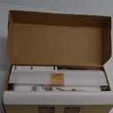 Forbena White Floating Shelves Bathroom Shelves Over Toilet Set of 3, Bathroom Organizers and Storage Shelves Wall Mounted, Modern Wood Corner Wall Shelf for Bedroom Closet -White and Dark Grey