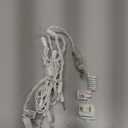 Novelty Lights 5 Feet 10 Bulbs Vintage Short Mini Light String, Clear Bulbs on White Wire, 4-Inch Spacing Fairy Lights, Connectable End-to-End, UL Listed for Indoor/Outdoor