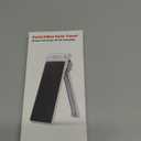 SwitchBot Solar Panel Charger for Curtain 3 - Performance Upgrade, Easy to Use, Support Low Light Charging, Smart Solar Panel for SwitchBot Curtain 3 Rod/U Rail, Non-Stop Solar Power Supply