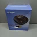 RENPHO Foot Massager Machine with Heat [2026 Upgraded], Shiatsu Foot Massager for Plantar Fasciitis, Birthday Day Gifts for Her Him, Cordless Control, FSA Eligible HSA Store Eligible, Black