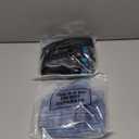 Shappy 100 Pcs Name Tag Lanyards with ID Holder Bulk Vertical Name Badge Holders Card Waterproof Clear Plastic Holder Transparent with Swivel Hook for Office Supplies 65 x 115 mm(Black)