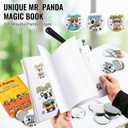 VEVOR Button Maker Machine, 75 mm (3 inch) Badge Punch Press Kit, Children DIY Gifts Pin Maker, Button Making Supplies with 100pcs Button Parts & Circle Cutter & Magic Book
