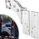 1810302 Talon Sandwich Adapter Mounting Bracket Heavy Duty Talon Jack Plate Mount Brackets Shallow Water Anchor Adapter Mounted Bracket for Port