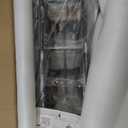 Black Farmhouse Modern Chandelier, 8-Light Tiered High Ceiling Chandeliers, Foyer Lighting Fixtures, Industrial Hanging Metal Lantern Pendant Light, for Livin Room,Entryway,Staircase,Hallway