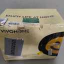VIVOHOME Stand Mixer, 6-Quart Tilt-Head Kitchen Mixer with Bowl, Black