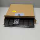 Marbrasse 6 Tier Paper Organizer Letter Tray - Mesh Desk File Organizer with Handle, Paper Sorter Organizer for Letter/A4 Office File Folder Holder - Black