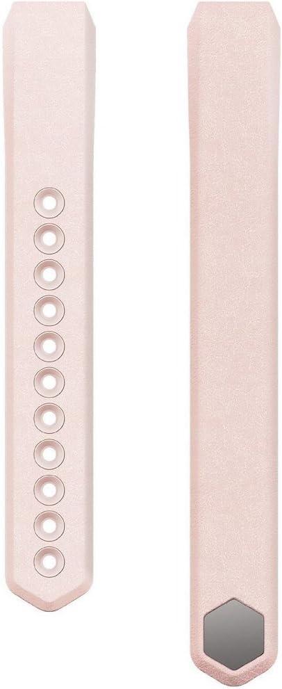 Fitbit Alta, Accessory Band, Leather, Blush, Large