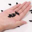 10 x 20 Pcs M3 Screws Assortment,Machine Screws with Nuts Washers, Phillips Head M3 x 10mm Black with Washers (20, M3)