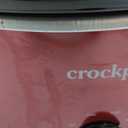 Crock-Pot 6-Quart Cook & Carry Oval Manual Portable Slow Cooker, Red - SCCPVL600-R