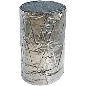Frost King CF55 Foil Backed "No Itch" Natural Cotton Duct Wrap, 12-Inch x 1-Inch x 15-Feet