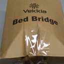 Vekkia Split King Gap Filler for Adjustable Bed,Twin to King Bed Converter Kit,Bed Bridge Twin to King,Mattress Connector with Washable Cover,for Guests Stayovers,Family Room(75in10in)