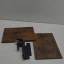 CALASK Desk Extender, 27.16" X 9.45"Large Size Clamp-on Foldable Keyboard Tray, Table Mount for Sit Stand Desks(Black)