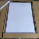 Rolling Whiteboard on Wheels, 32x48 Inches Double-Sided Magnetic Dry Erase Board with Stand, Height Adjustable Mobile White Board Easel for Classroom Home Office