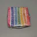 SIGALON 40pcs Rainbow Party Supplie,Rainbow Disposable Tableware,Used for Colorful Party Decoration,Include 20 dinner plates,20 Napkin