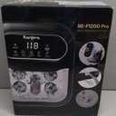 Collapsible Foot Spa Electric Rotary Massage, Foot Bath with Heat, Bubble,Temp Control, and 24 Motorized Shiatsu Massage Balls, Pedicure Foot Spa Tub for Stress Relief (Black)