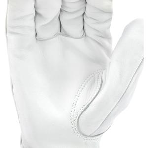 Radians Unisex Cut Resistant A6 KAMORI White Grain Goatskin Driver, White, Size S