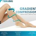 Medical Women Men Compression Socks Knee High 20-30 mmhg Graduated Stocking Support Hose Cute for Running Travel