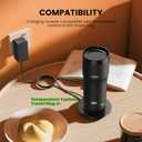 Travel Mug Charging Coaster 2 Compatible with Temperature Control Smart Travel Mug 2+ Power Cord Charger Dock Base for Wireless Warmer Cup Accessories