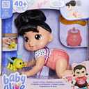 Baby Alive Crawl 'n Play Katie Kat Electronic Crawling Baby Doll Set, Black Hair, Kids Toys for Girls & Boys 3 Years & Up, 10.75 Inches