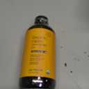 Zen Routine Organic Golden Castor Oil Glass Bottle 16oz (Single)  Hexane Free  Cold Pressed Unrefined  For Hair Growth, Lashes & Castor Pack Wrap  USDA Certified  Made in USA