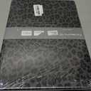 Compatible with MacBook Pro 16 inch Case 2026-2021 M4 M3 M2 M1 A3403 A3186 A2991 A2780 A2485,Leather Cheetah Print Hard Shell&Keyboard Cover for MacBook Pro 16 M4 Plastic Cases,Leopard Black