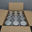 Wide Mouth Mason Jars 32 oz - 12 Pack Large Glass Mason Jars with Airtight Lids and Bands, 1 Quart Glass Jars for Pickling, Canning, Fermenting and Food Storage, Microwave & Dishwasher Safe