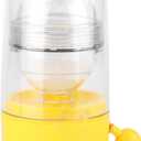 Milltrip Manual Egg Shakers in Shell Egg Scrambler Egg Spinner, Egg Scrambler, Silicone Shaker Whisk Hand Powered Golden Egg Maker, with Pulling Rope Eggs Cooking Tool Mixer